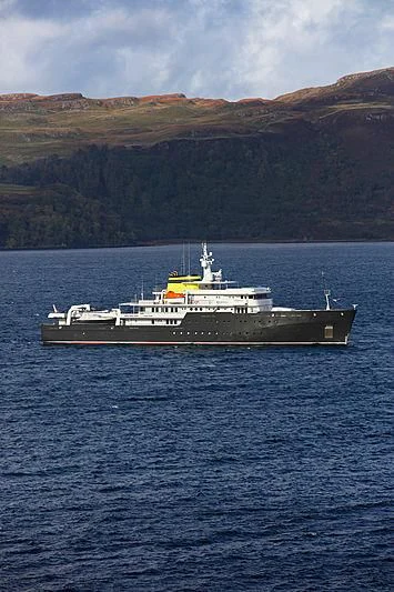 a ship in the water aboard YERSIN Yacht for Charter