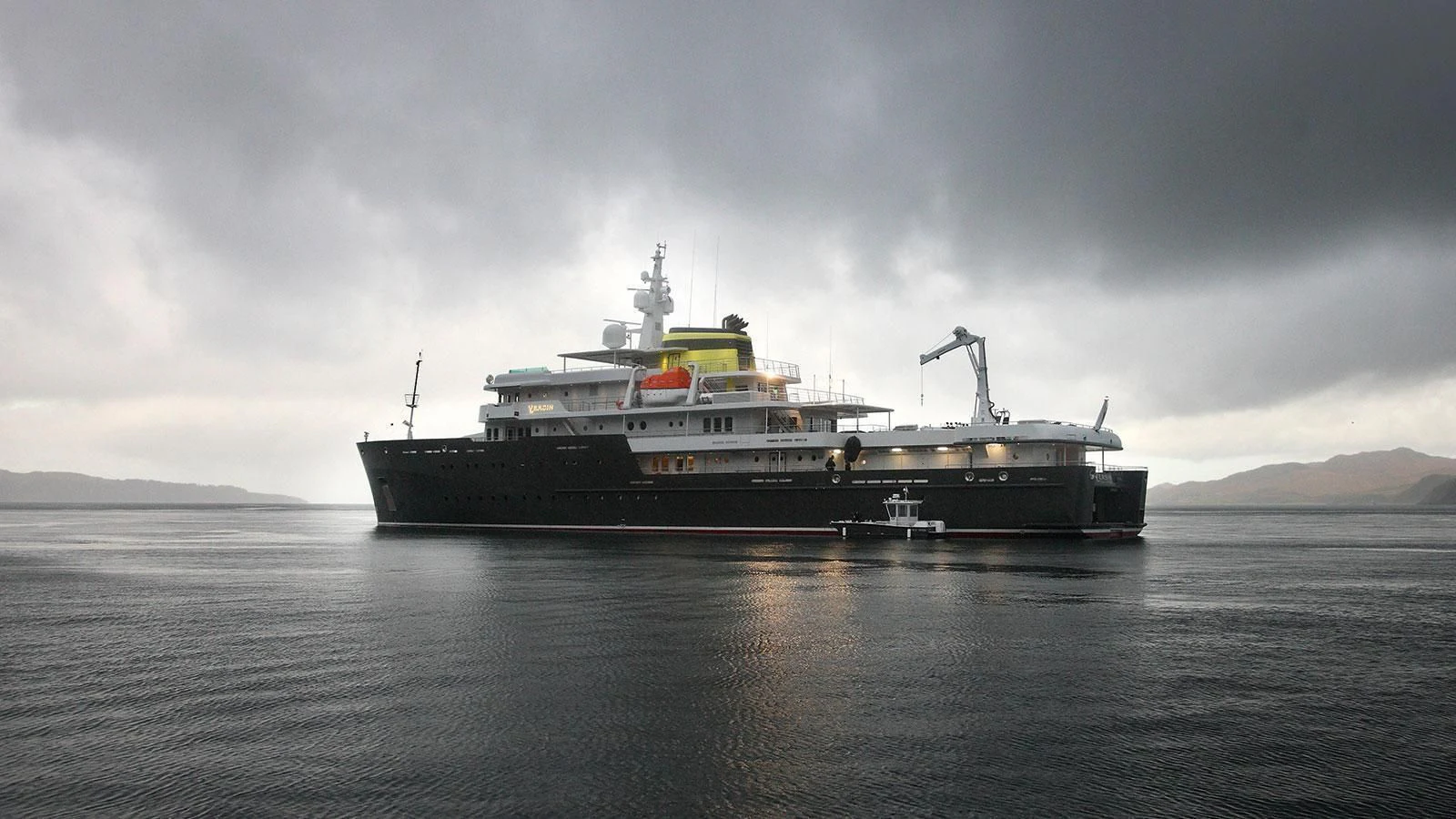 a ship in the water aboard YERSIN Yacht for Charter