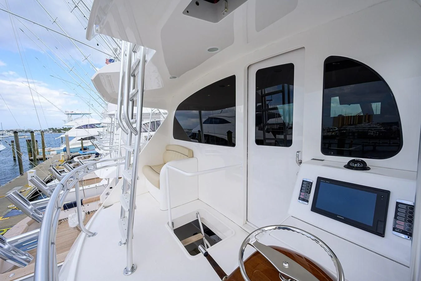 a boat on the water aboard ABSOLUT Yacht for Sale