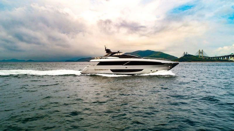 a boat on the water aboard BERNADETTE Yacht for Sale