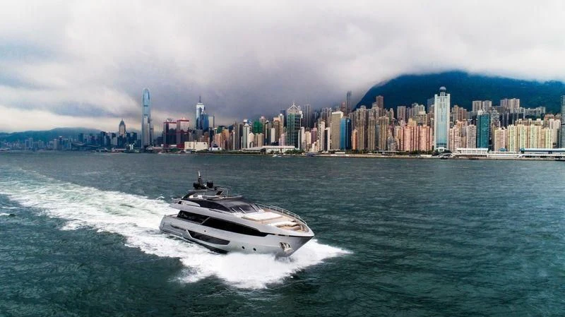 a boat on the water aboard BERNADETTE Yacht for Sale