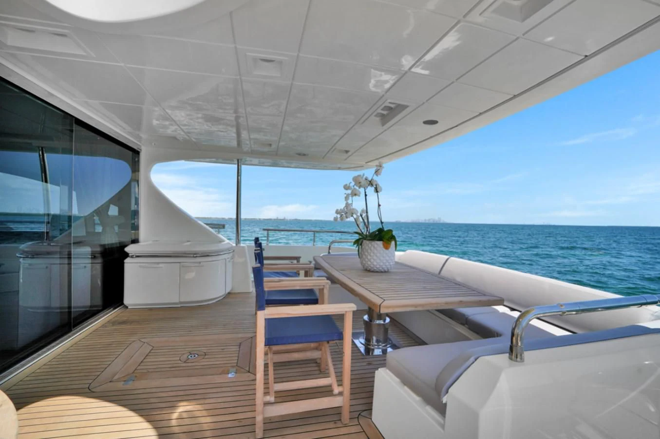 a boat on the water aboard TABATA Yacht for Sale