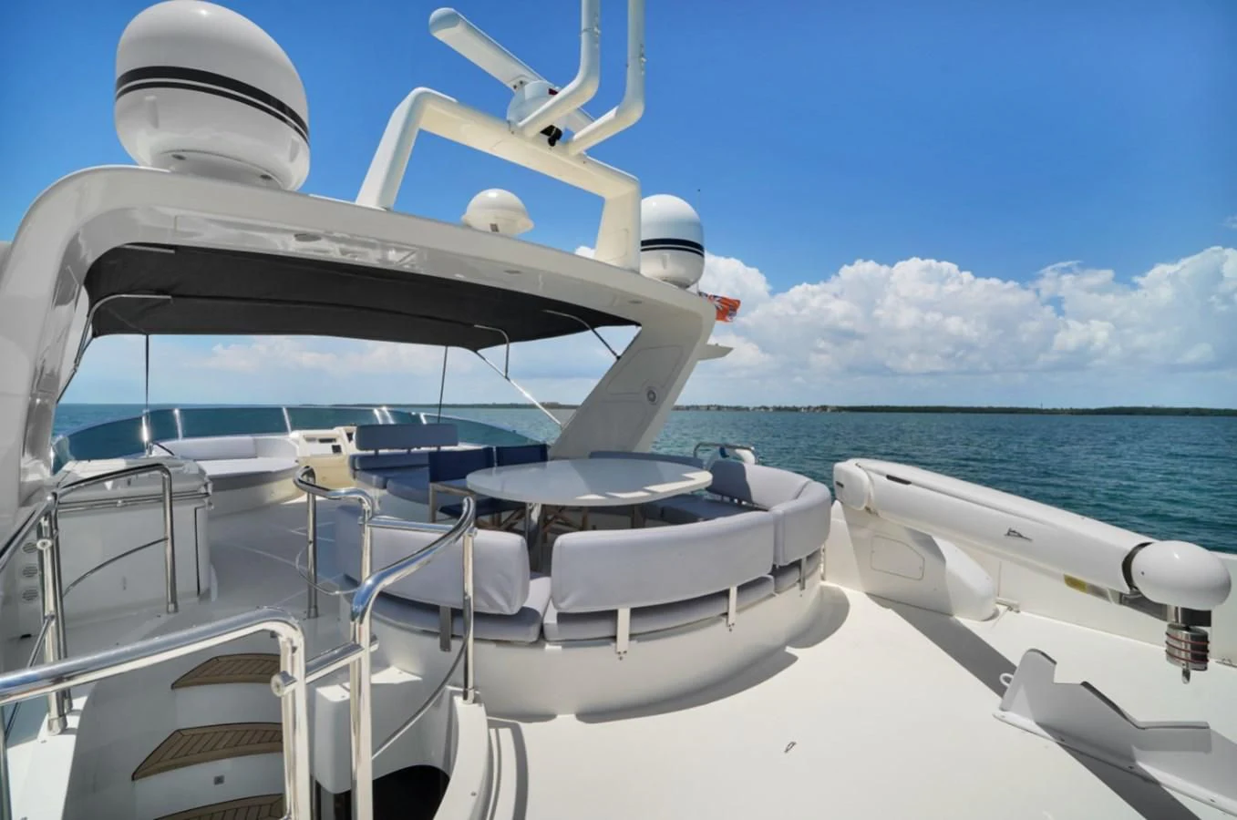 a boat on the water aboard TABATA Yacht for Sale
