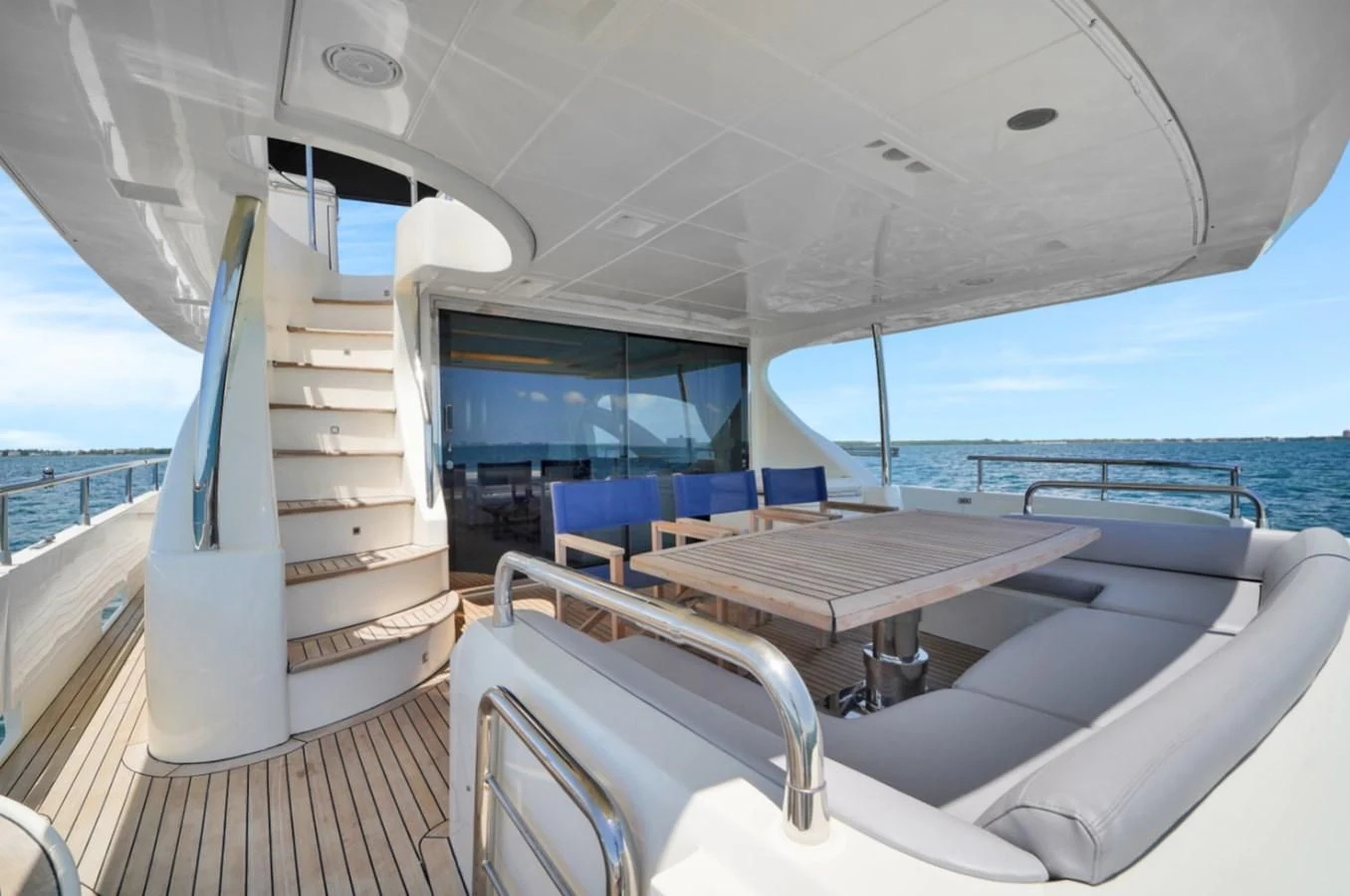 a boat on the water aboard TABATA Yacht for Sale