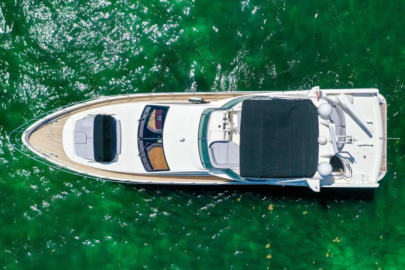 a boat in the water aboard TABATA Yacht for Sale