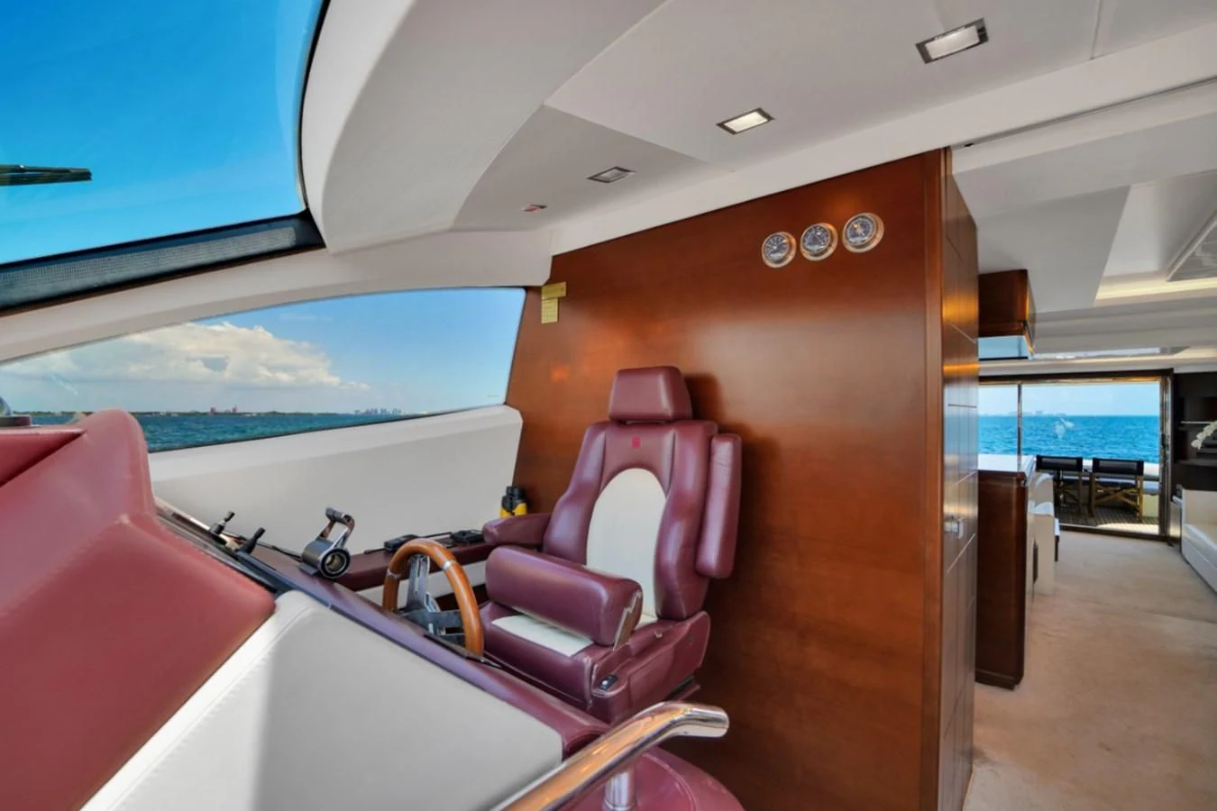 inside of a boat aboard TABATA Yacht for Sale
