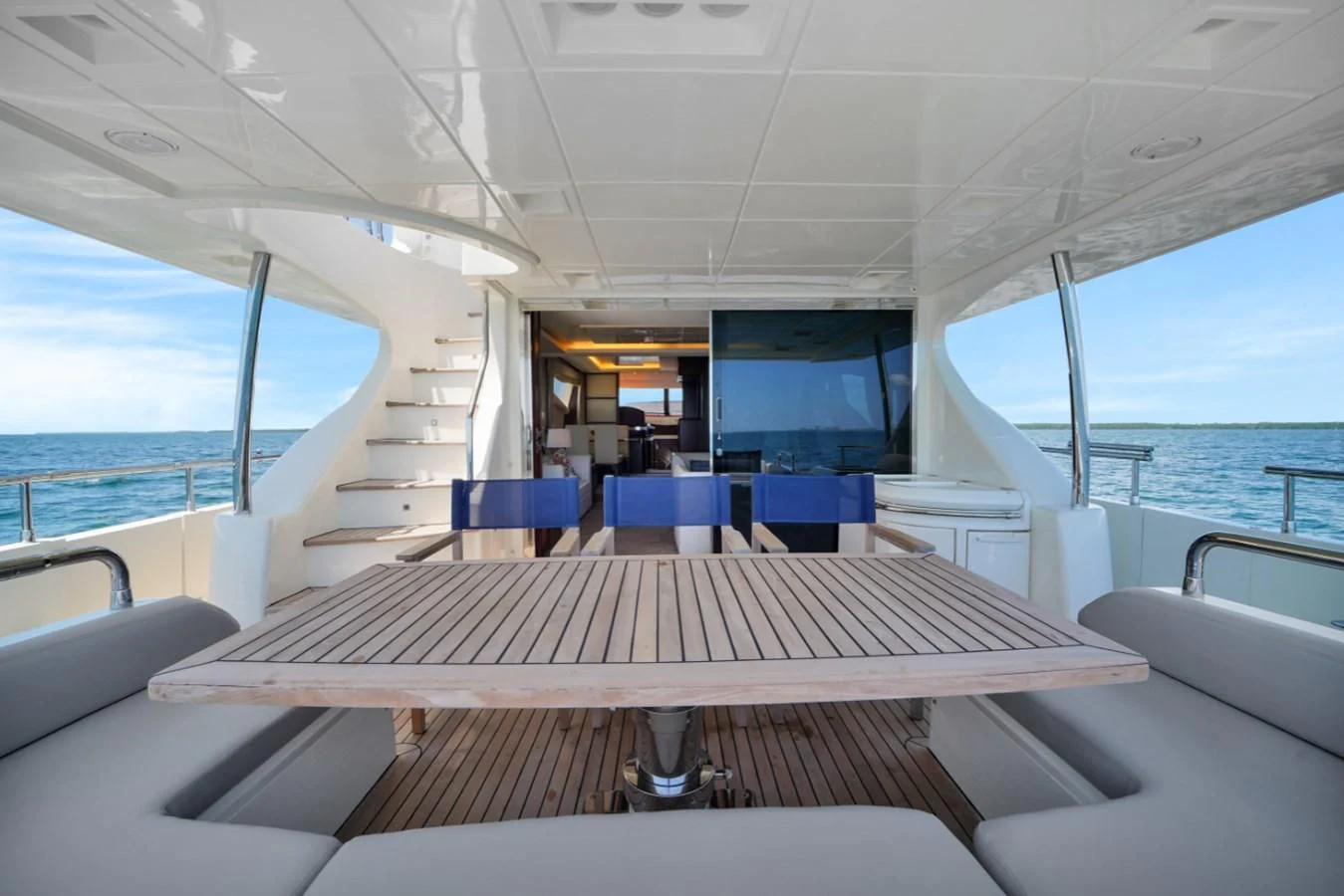 a boat on the water aboard TABATA Yacht for Sale