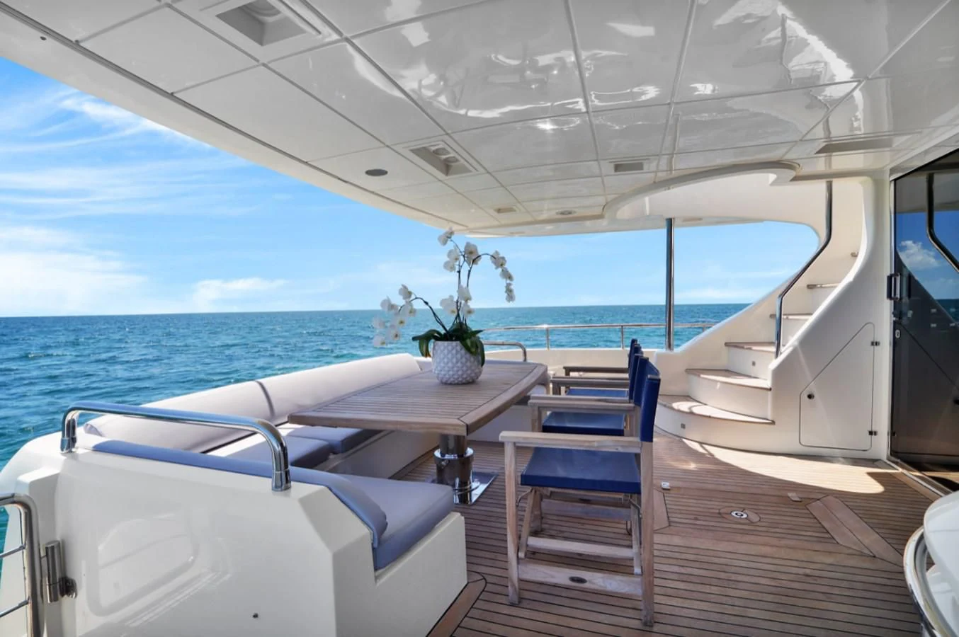 a boat on the water aboard TABATA Yacht for Sale