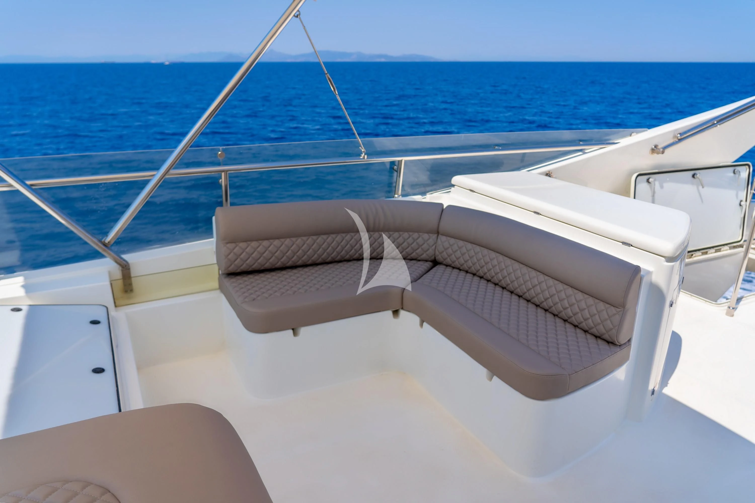 a boat on the water aboard SOFIA D Yacht for Sale