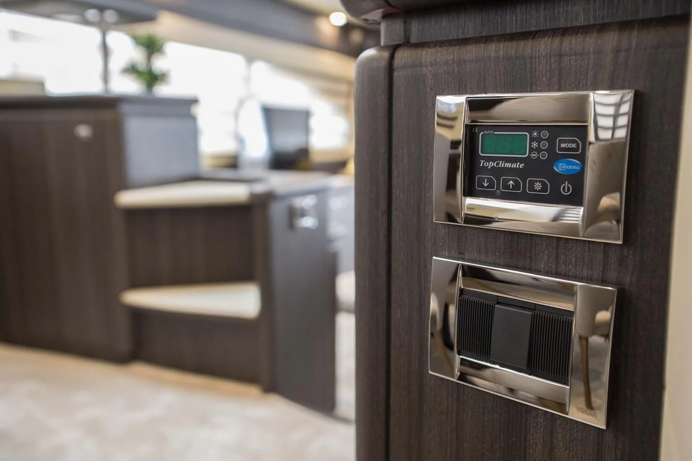 a machine in a room aboard SOFIA D Yacht for Sale