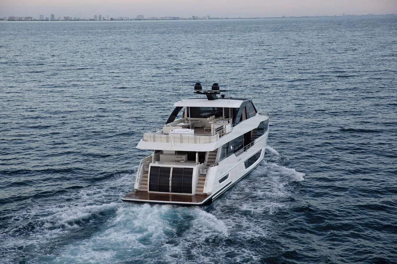 a boat in the water aboard MAKE BIG HAPPEN Yacht for Sale
