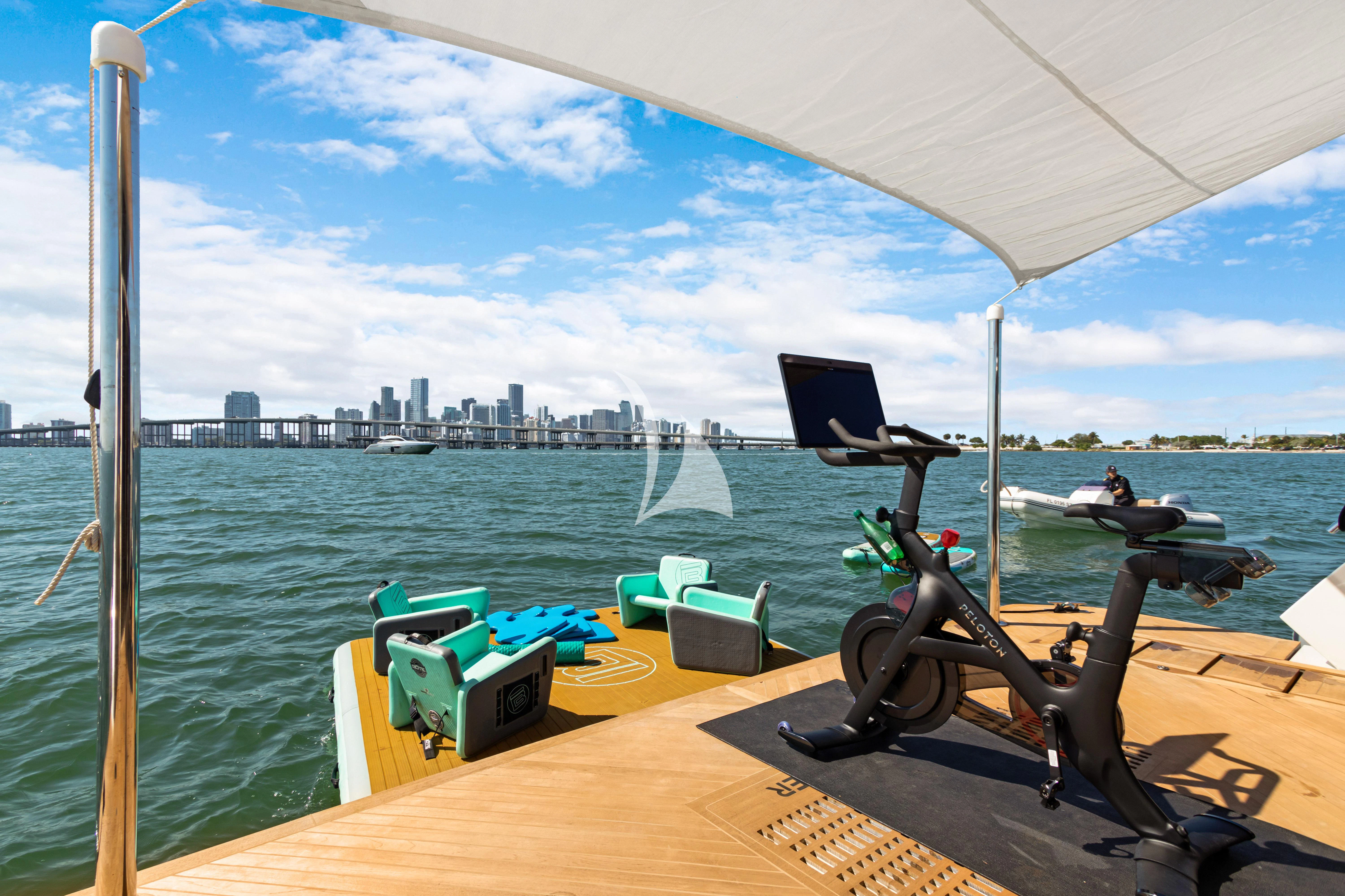 a boat on the water aboard MAKE BIG HAPPEN Yacht for Sale