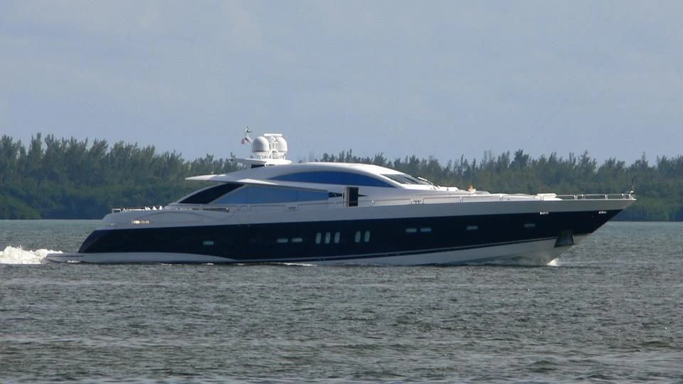 a boat on the water aboard UNICO Yacht for Sale
