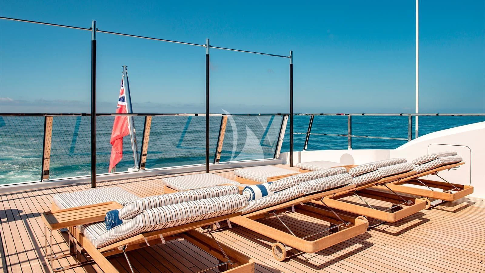 a boat on the water aboard LADY LENA Yacht for Sale