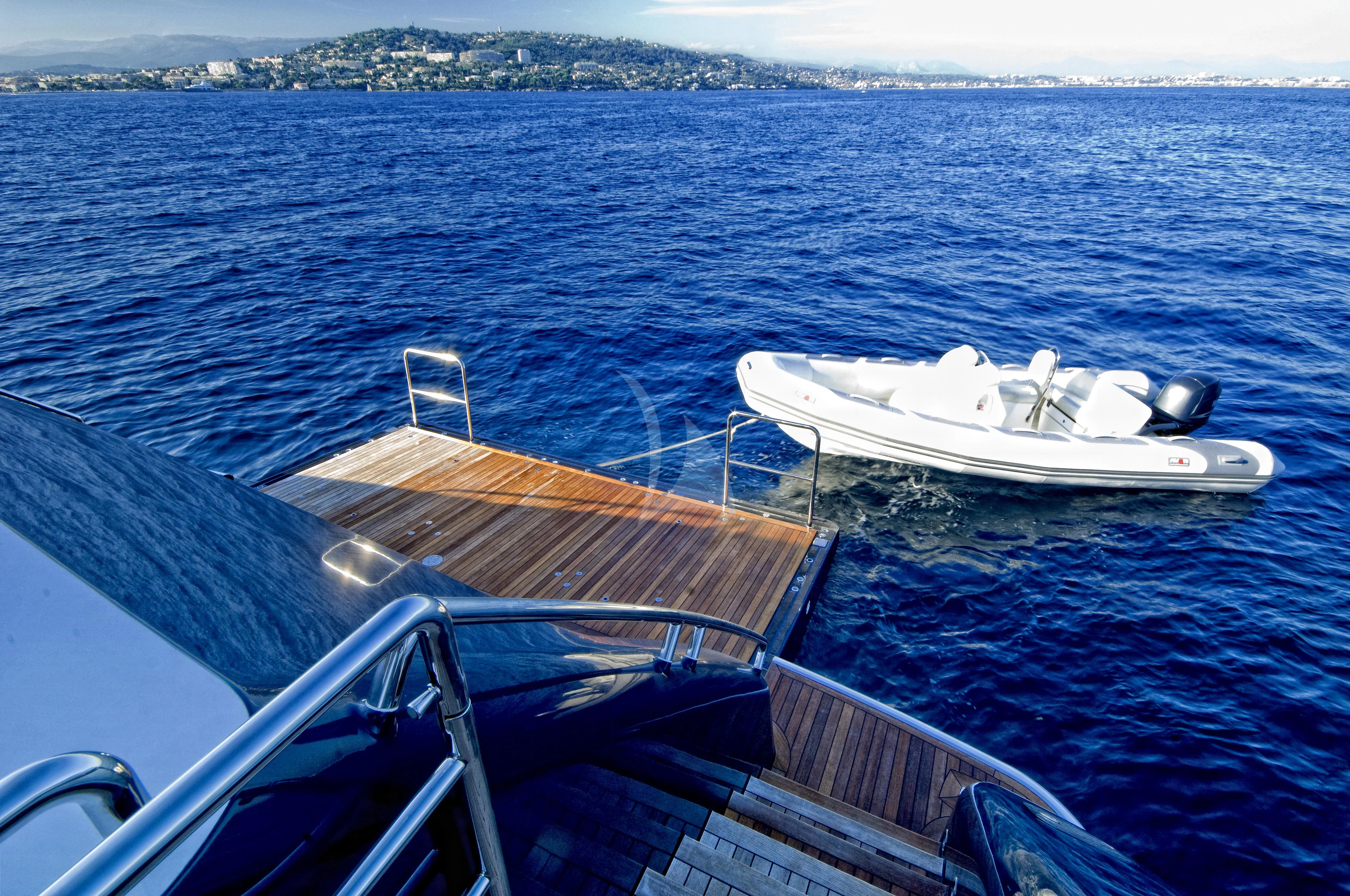 a boat on the water aboard KIJO Yacht for Sale