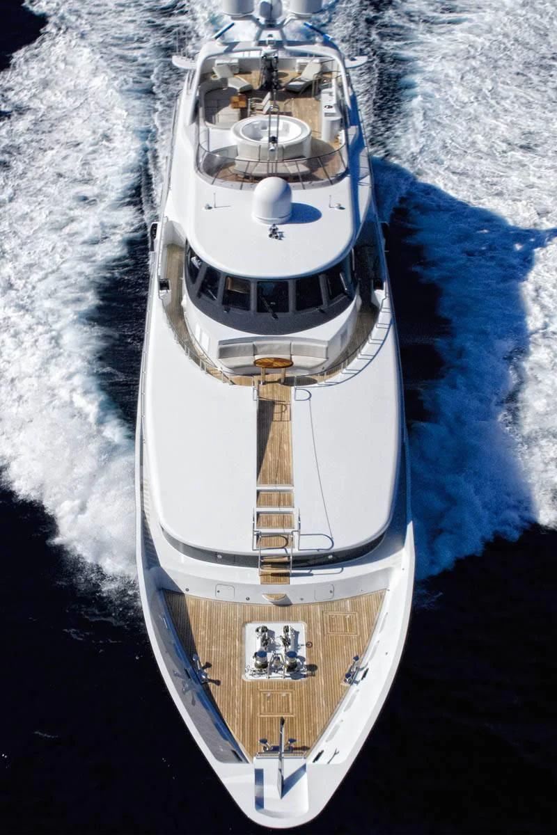 a space shuttle on a surface aboard KIJO Yacht for Sale