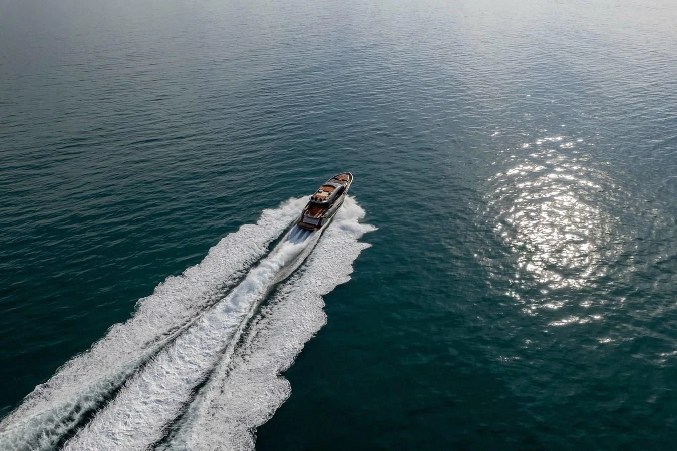 a boat on the water aboard INCENTIVIZED Yacht for Sale