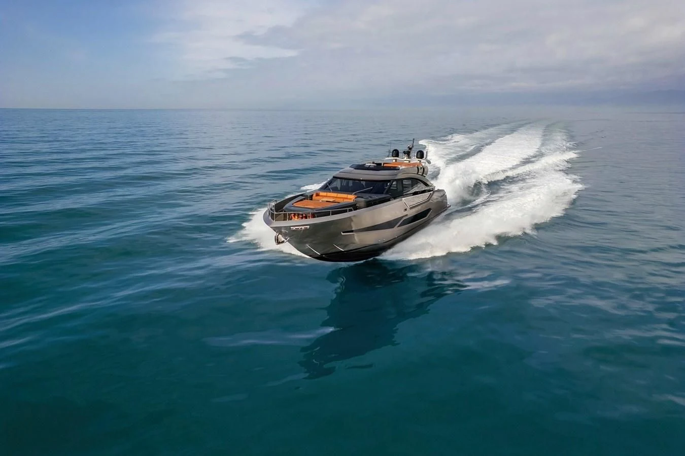 a boat on the water aboard INCENTIVIZED Yacht for Sale