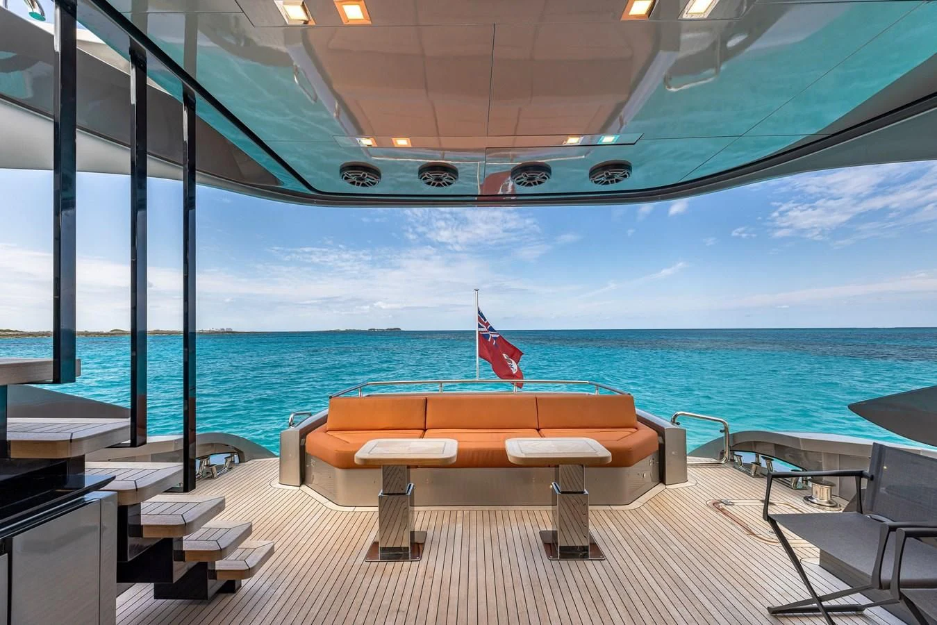 a boat on the water aboard INCENTIVIZED Yacht for Sale