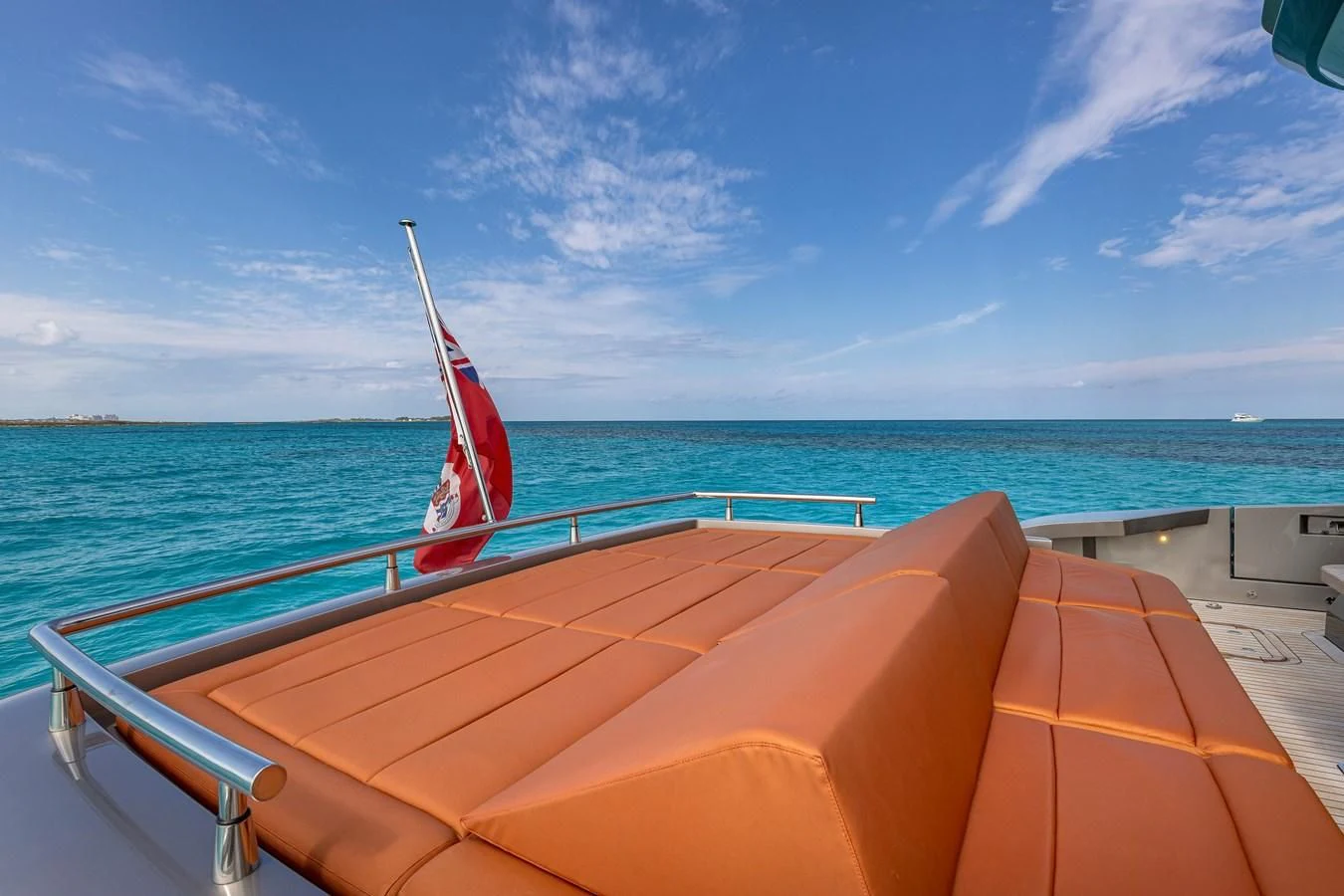 a boat on the water aboard INCENTIVIZED Yacht for Sale