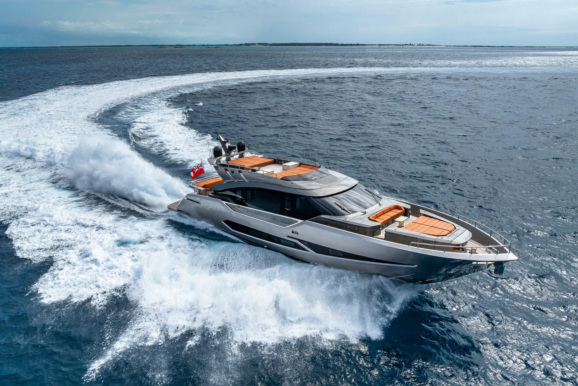 a boat on the water aboard INCENTIVIZED Yacht for Sale