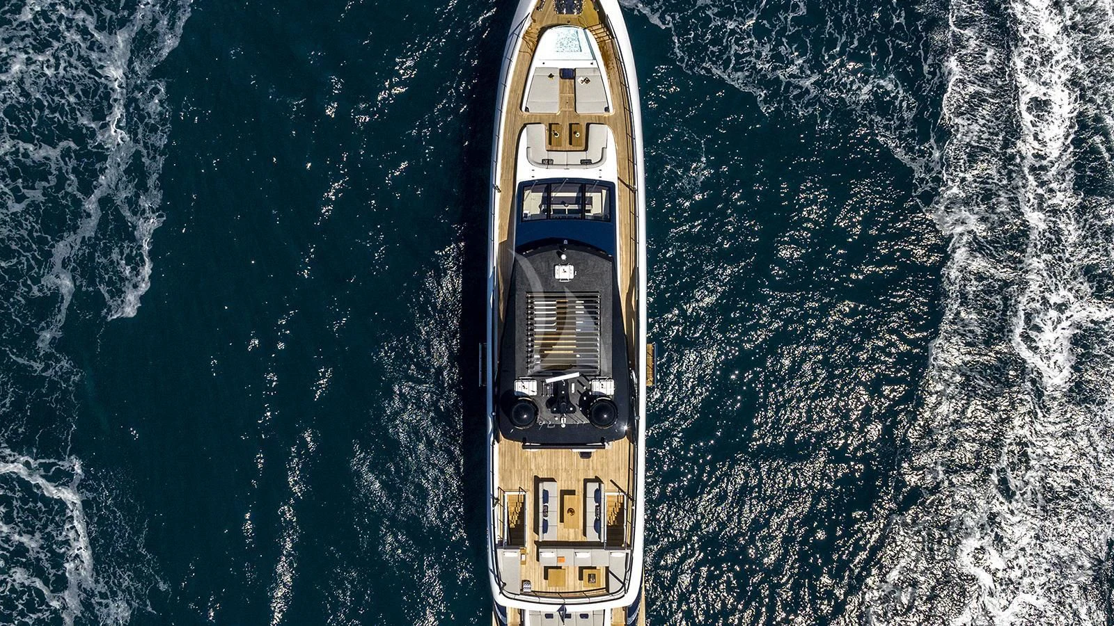a ship in the water aboard ARSANA Yacht for Charter