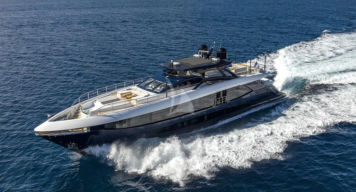 a boat on the water aboard ARSANA Yacht for Charter