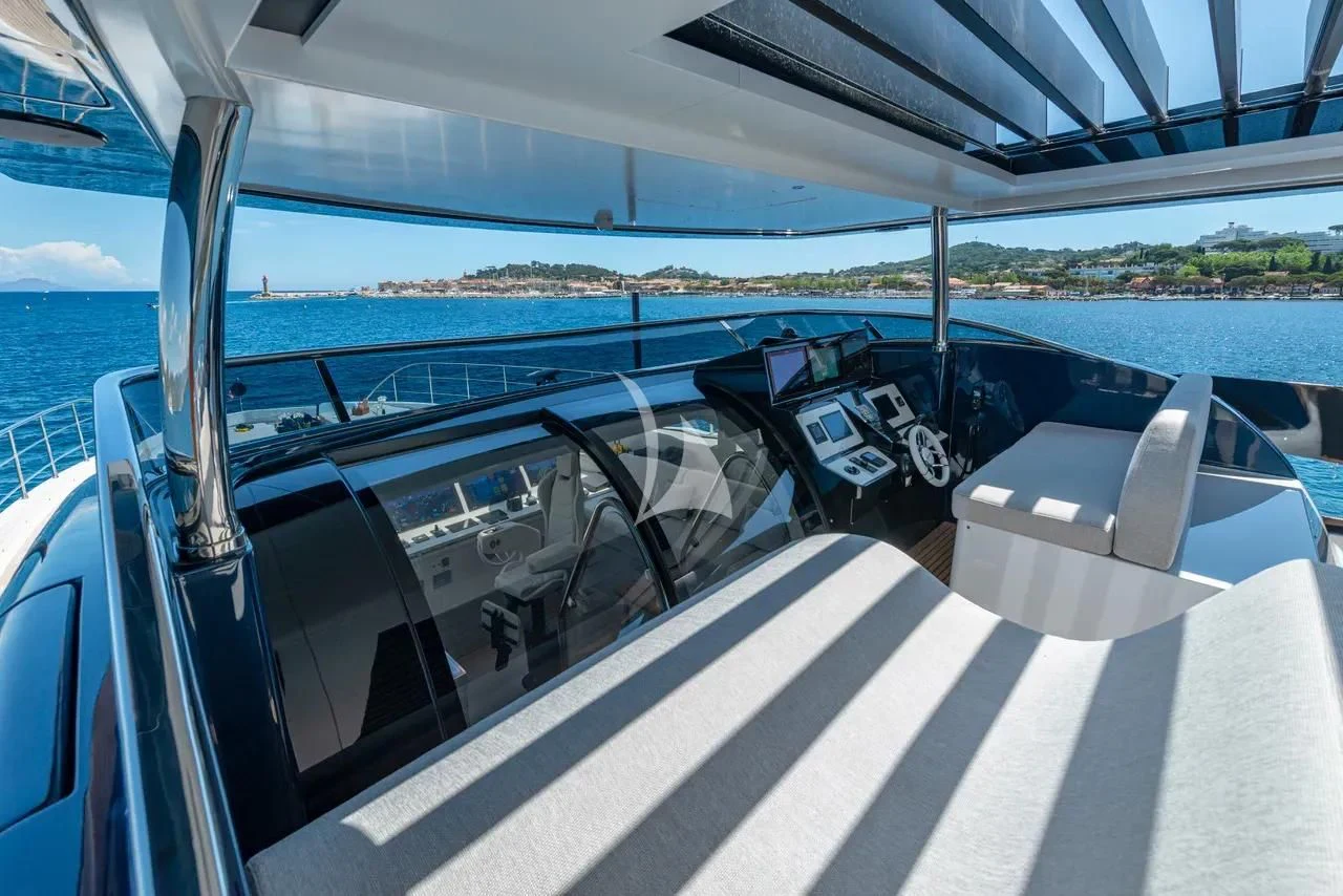 the inside of a boat aboard ARSANA Yacht for Charter