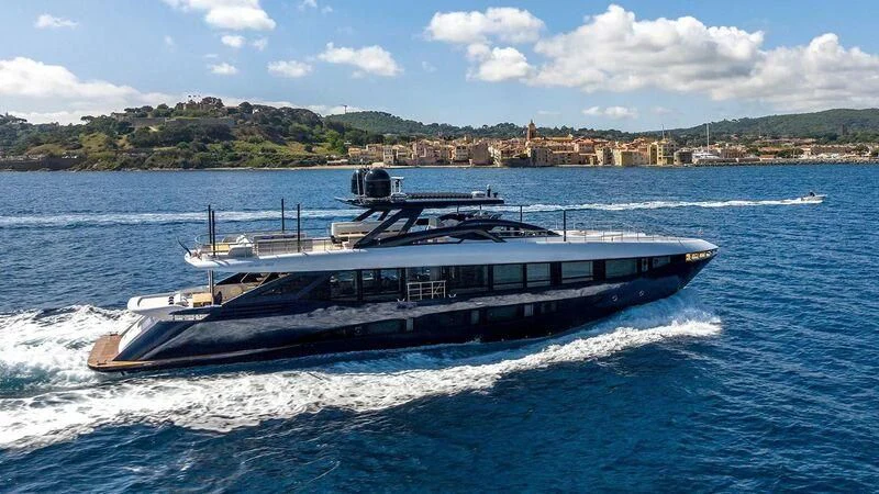 a boat on the water aboard ARSANA Yacht for Charter
