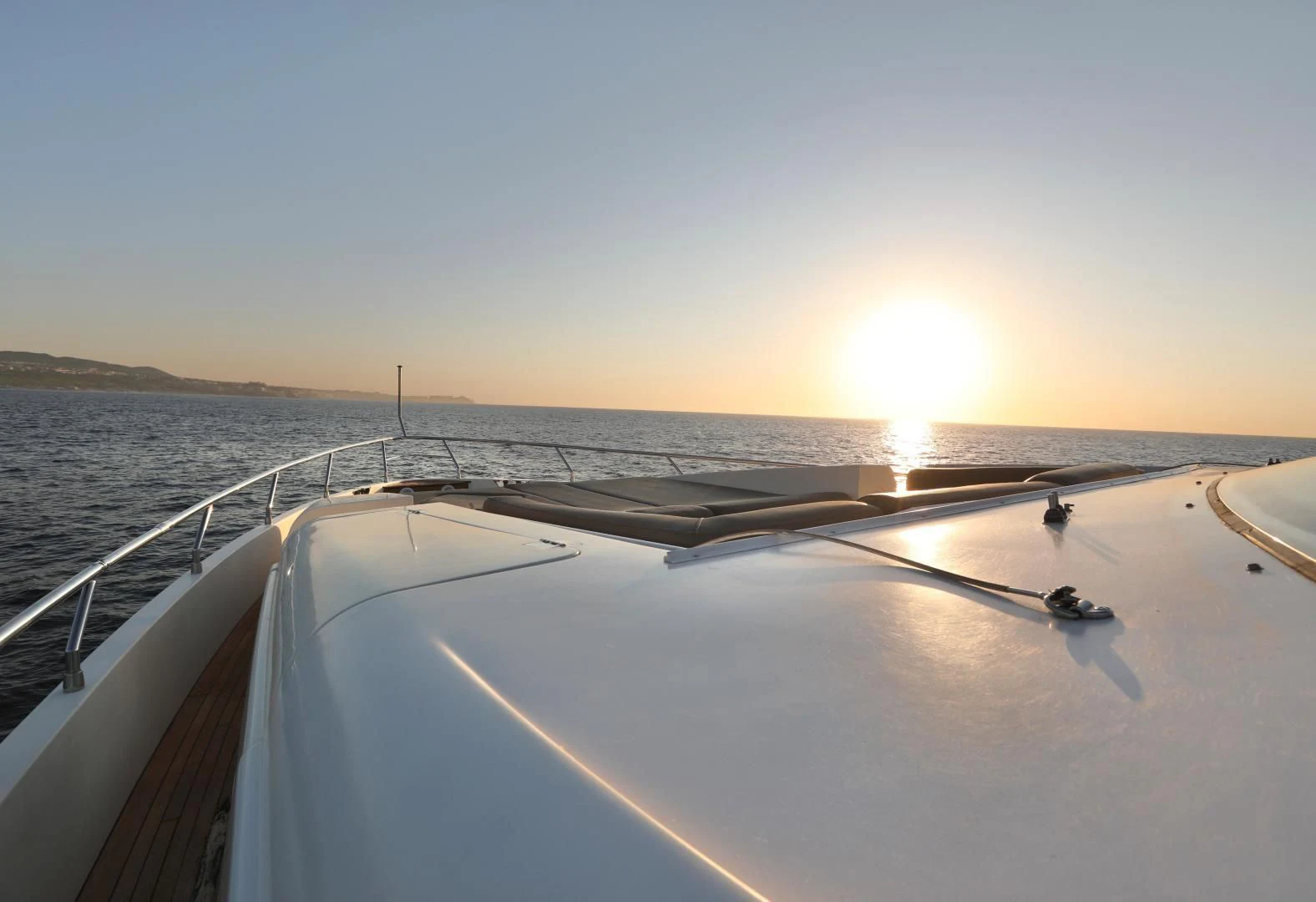 a person standing on a boat aboard ANDREIKA Yacht for Sale