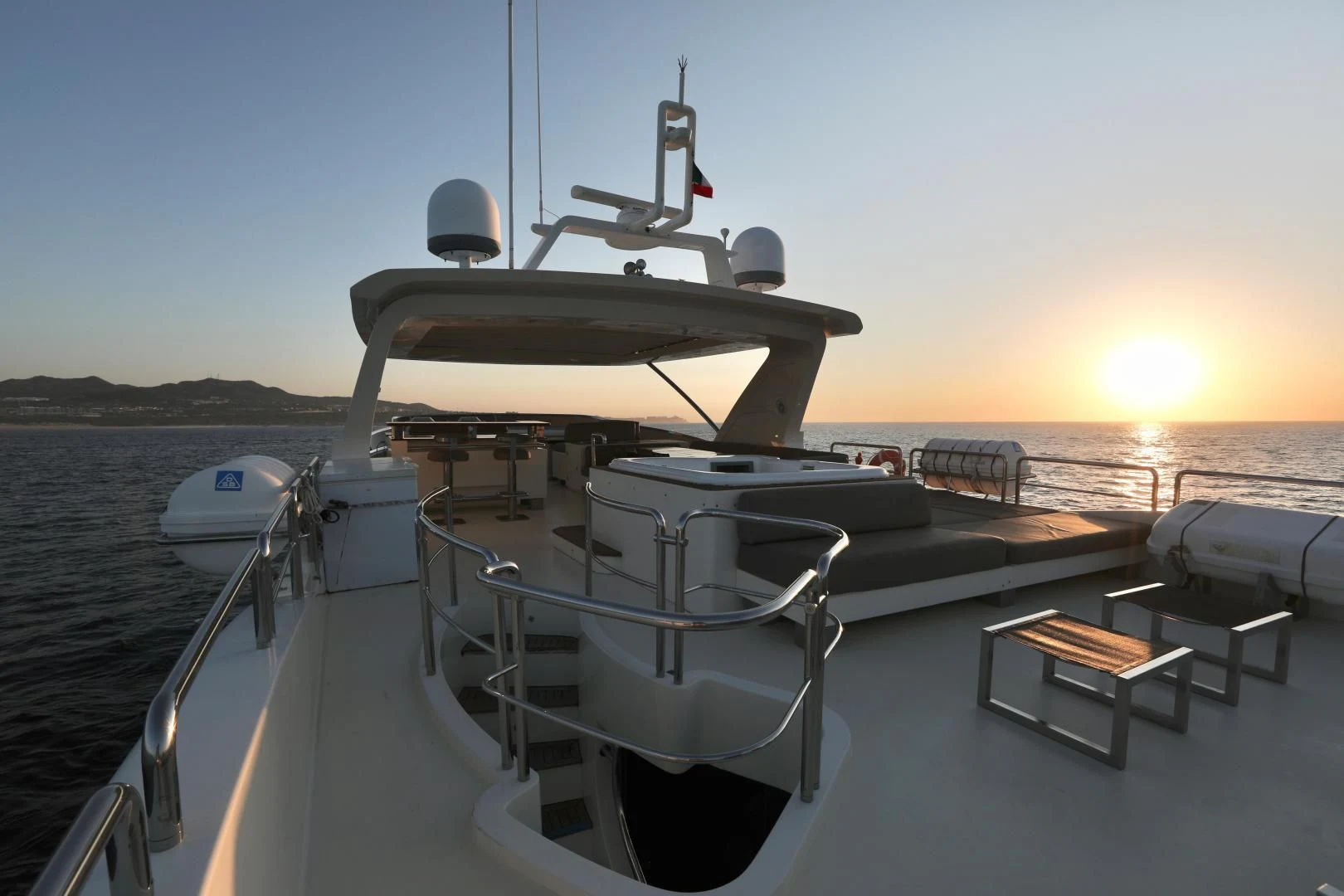 a boat on a body of water aboard ANDREIKA Yacht for Sale