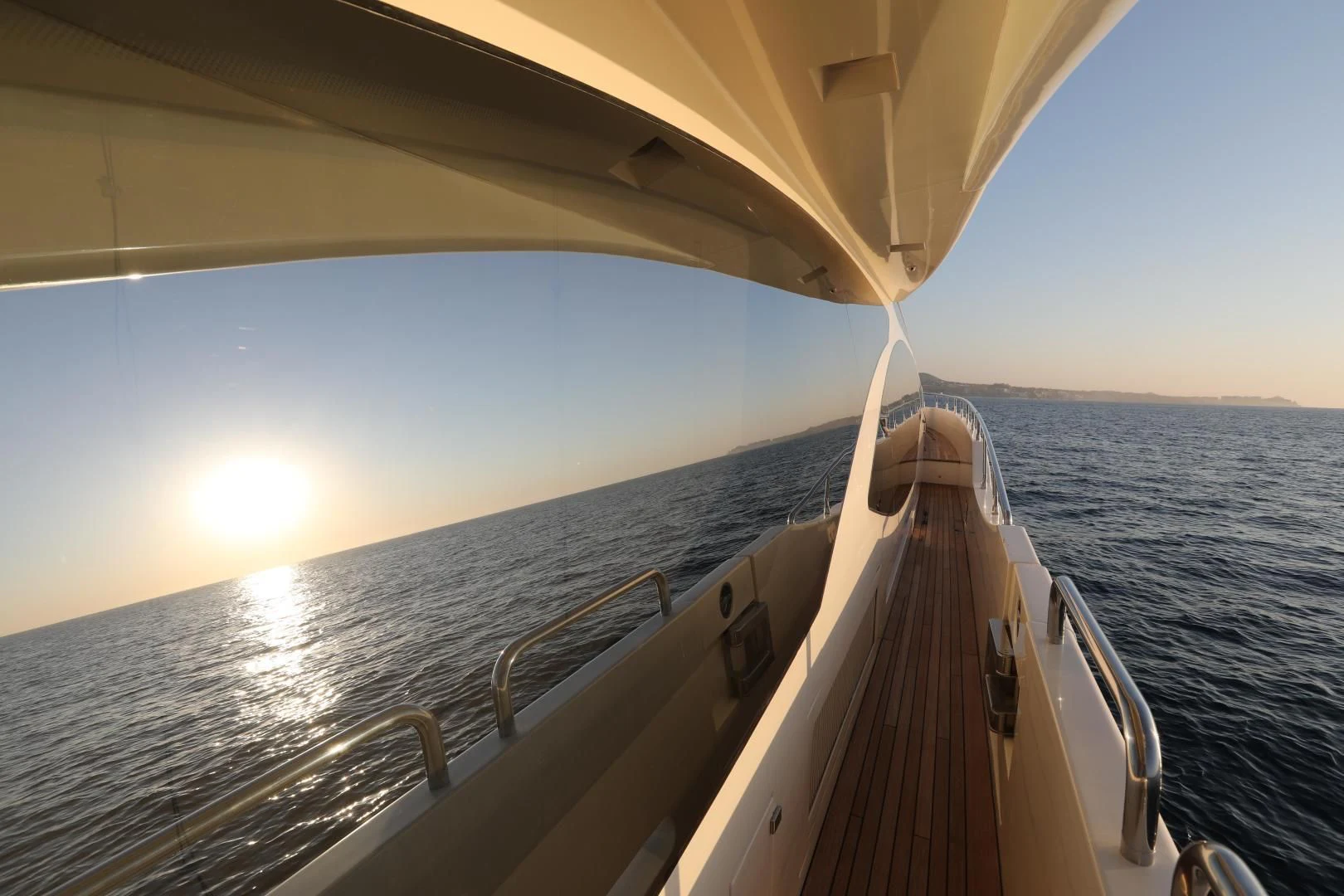 a boat on the water aboard ANDREIKA Yacht for Sale