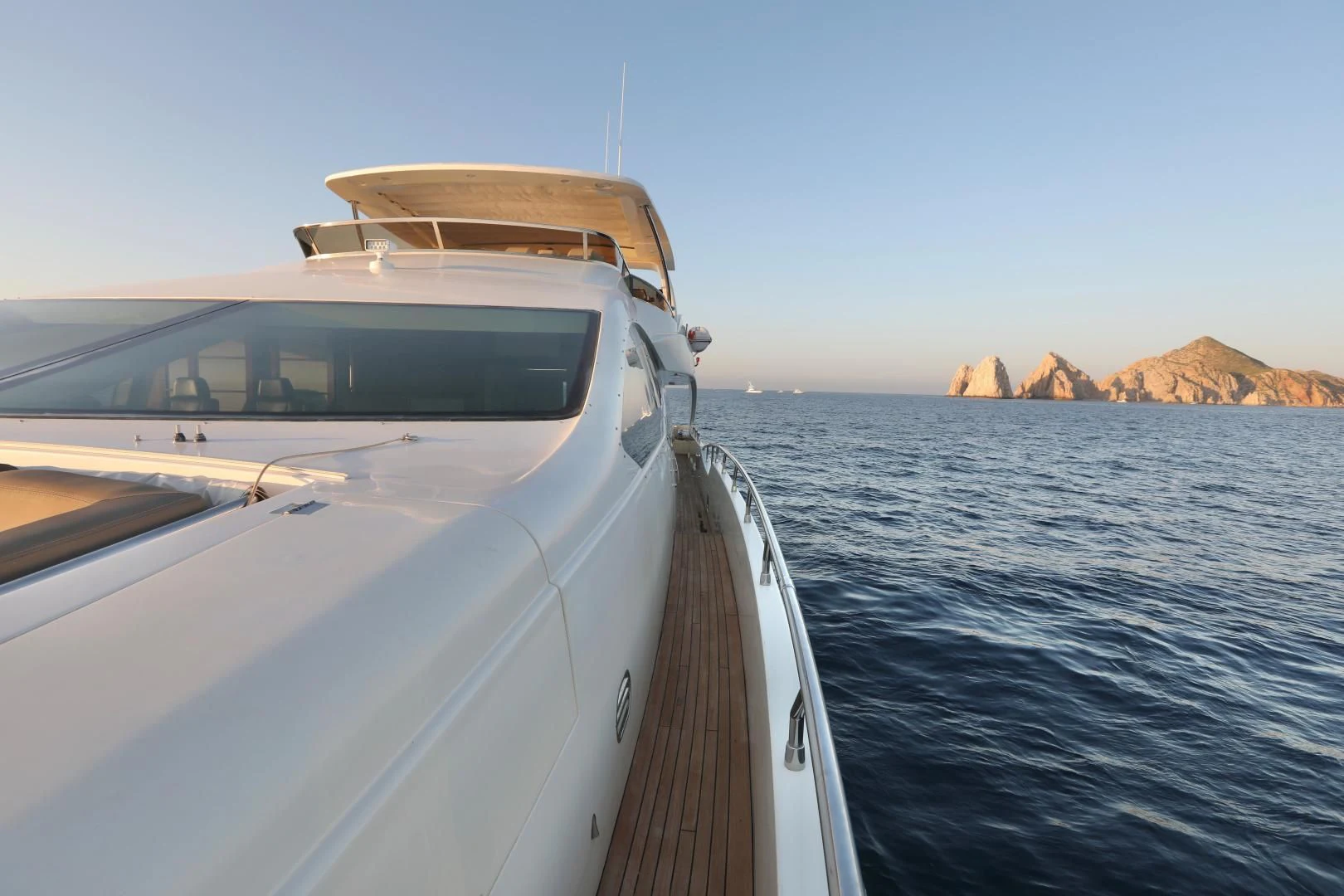 a boat on the water aboard ANDREIKA Yacht for Sale