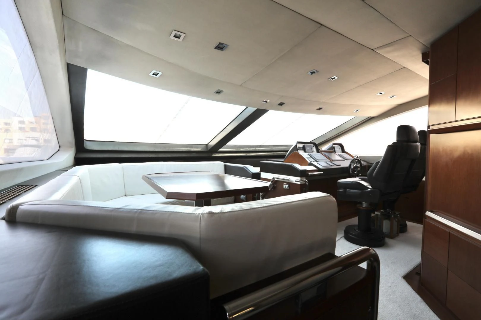 the inside of a vehicle aboard ANDREIKA Yacht for Sale