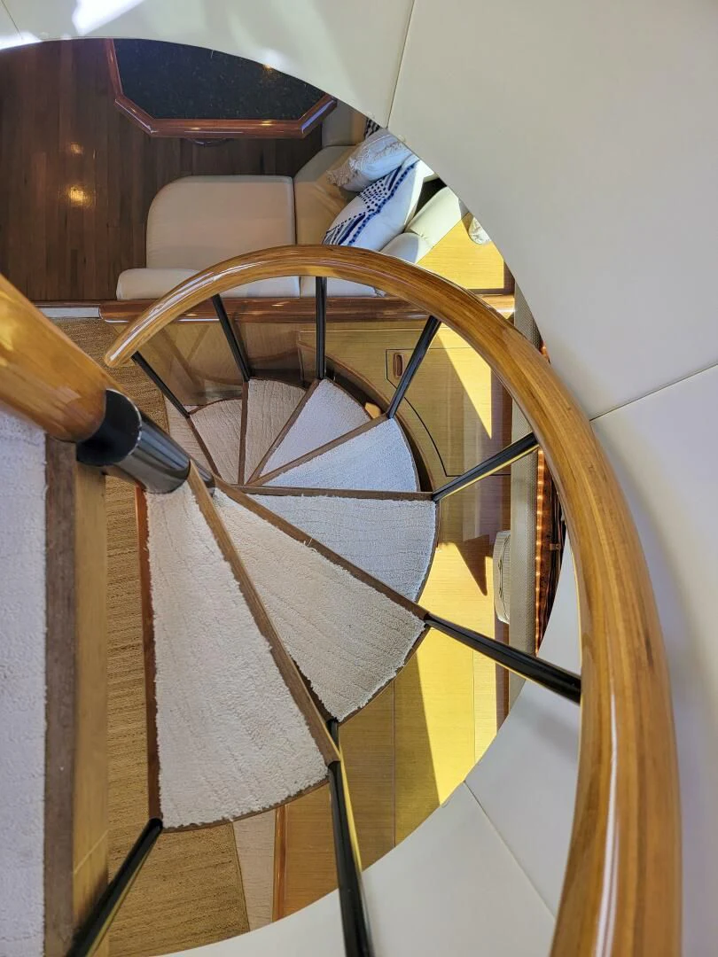 a wooden box with wires aboard PRIME TIME Yacht for Sale