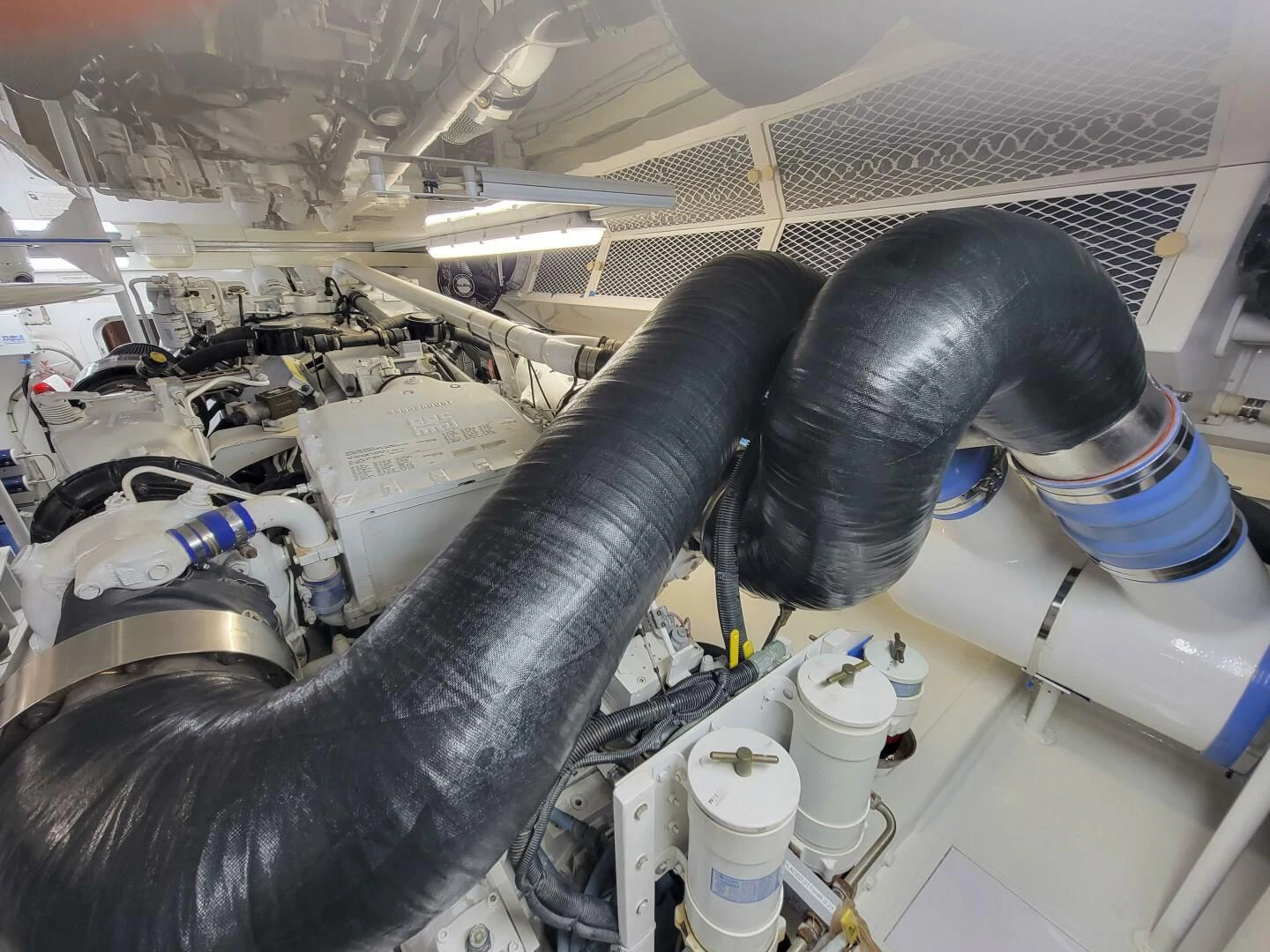 a close-up of a microscope aboard PRIME TIME Yacht for Sale