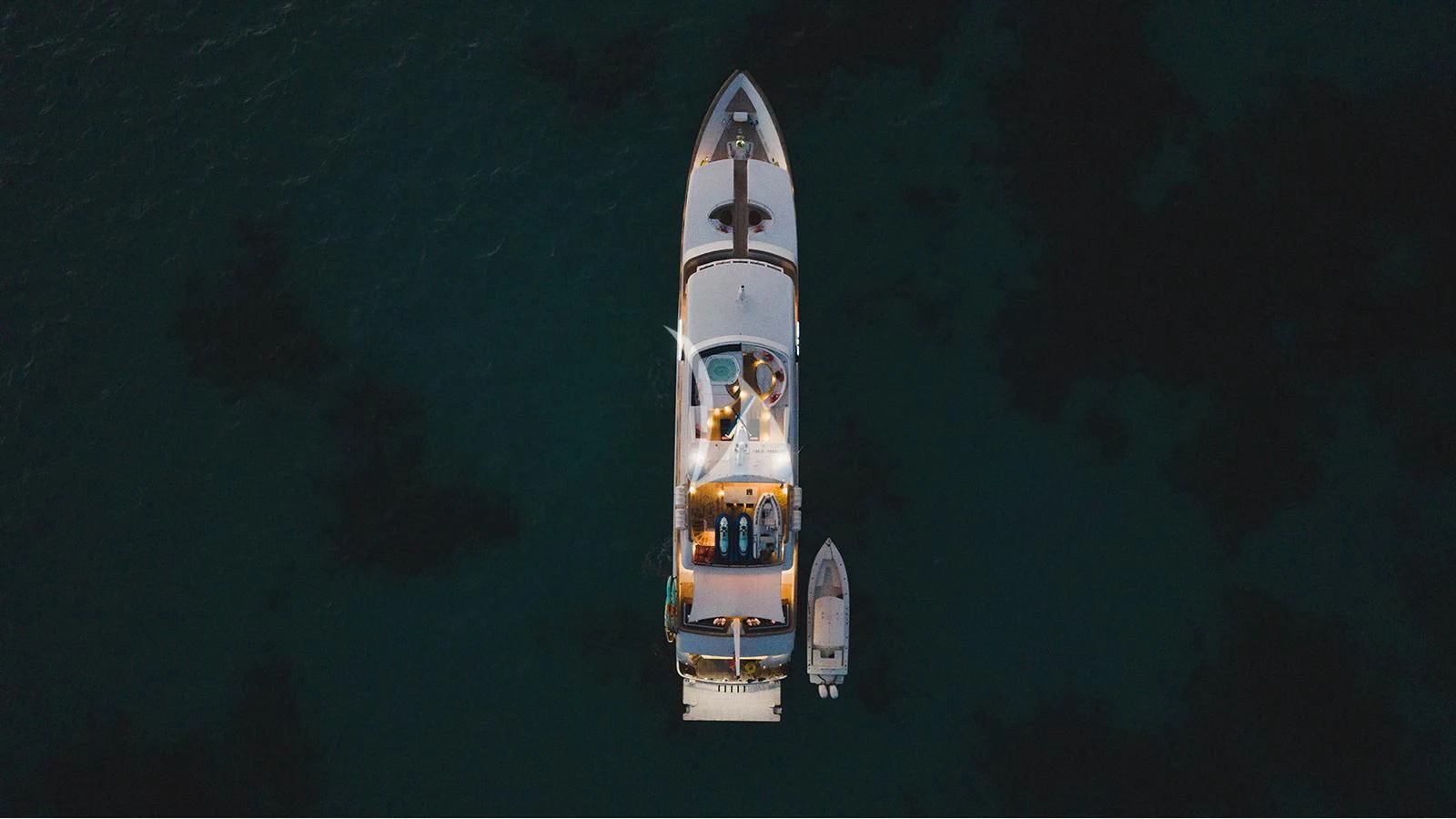 a boat in the water aboard ALTA Yacht for Sale