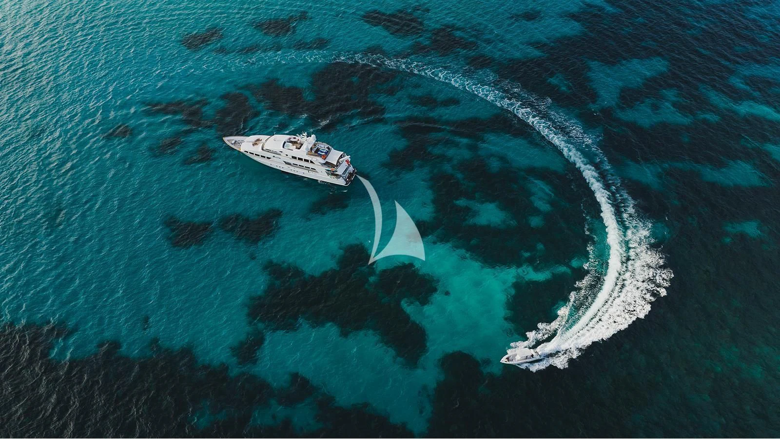 a boat in the water aboard ALTA Yacht for Sale