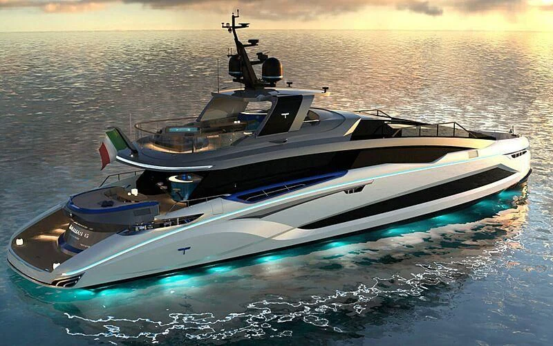 a boat on the water aboard WHITE PEARL Yacht for Sale
