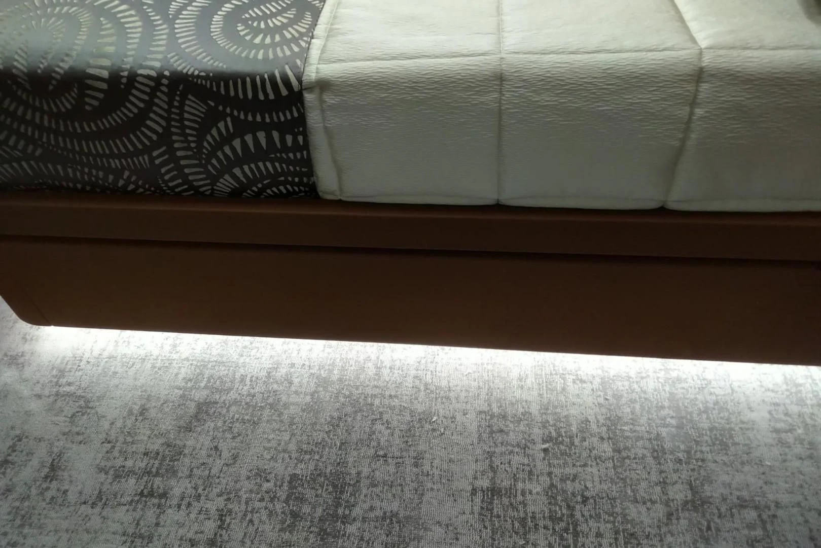 a close up of a carpet aboard SERENITY Yacht for Sale