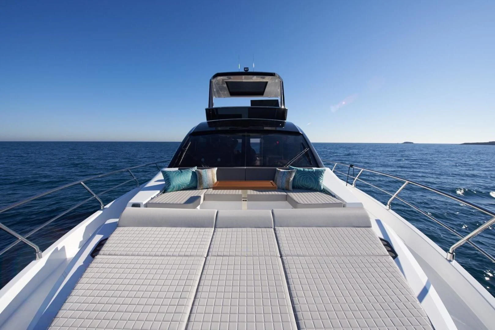 a boat on a body of water aboard SERENITY Yacht for Sale