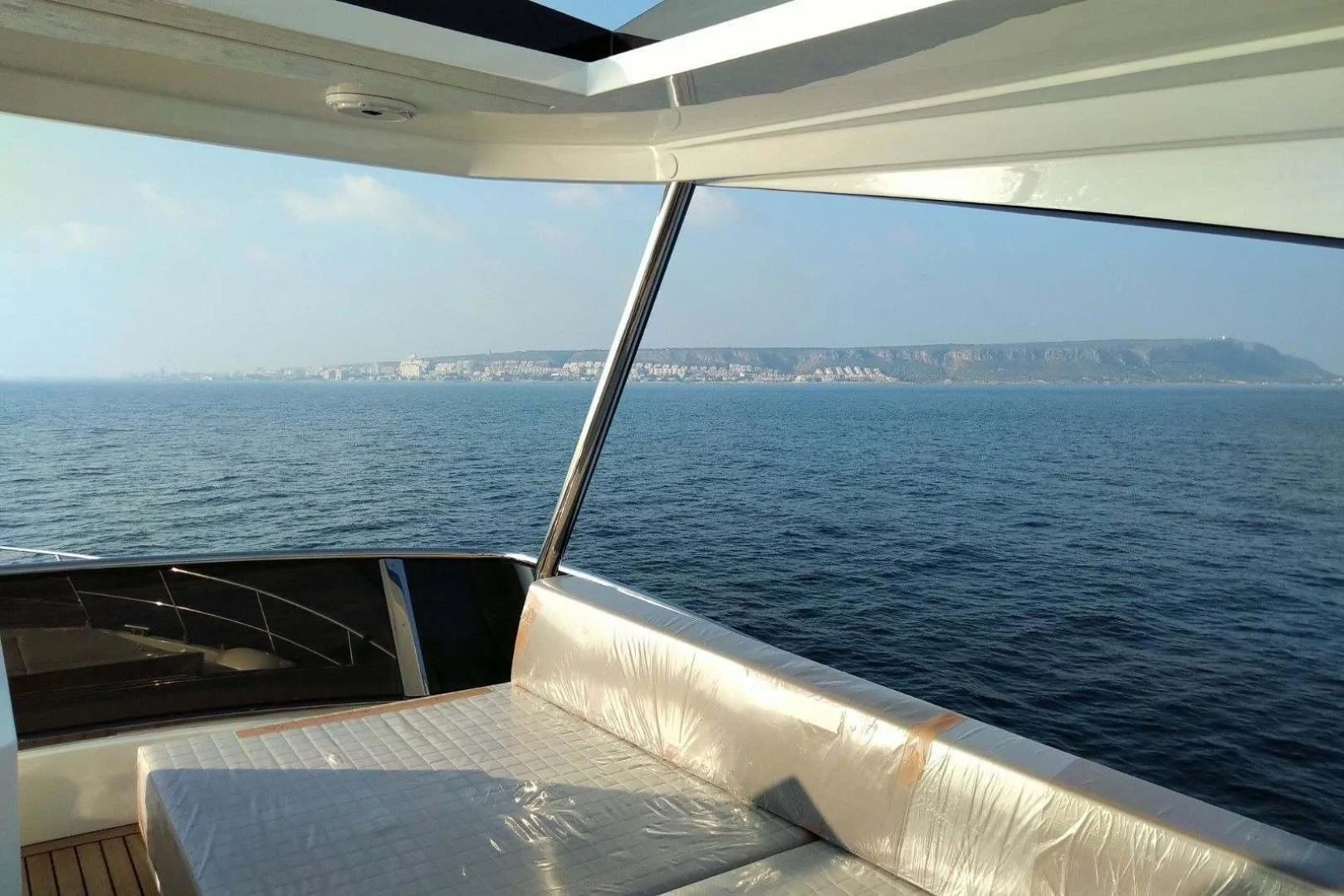 a boat on the water aboard SERENITY Yacht for Sale