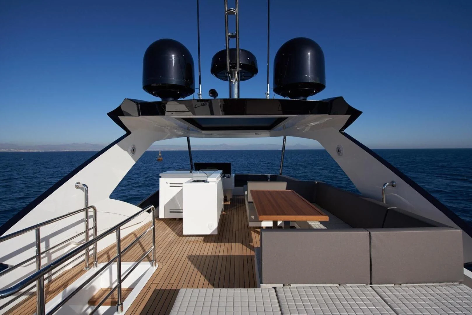 a boat on the water aboard SERENITY Yacht for Sale