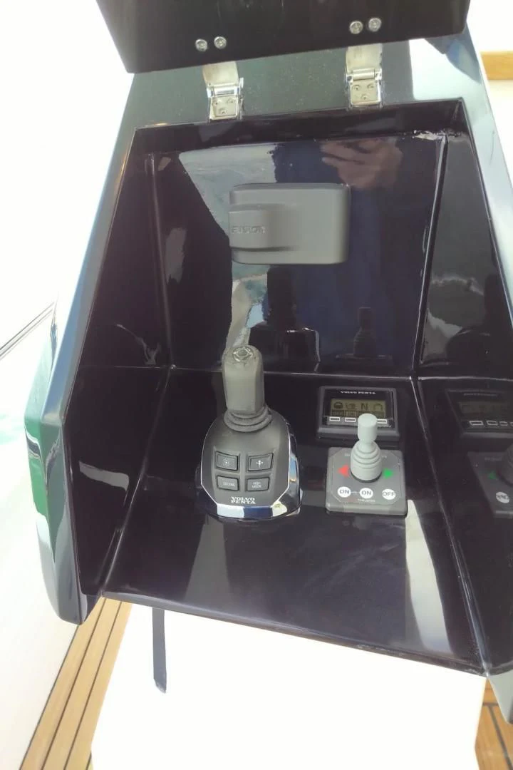 a machine on the counter aboard SERENITY Yacht for Sale