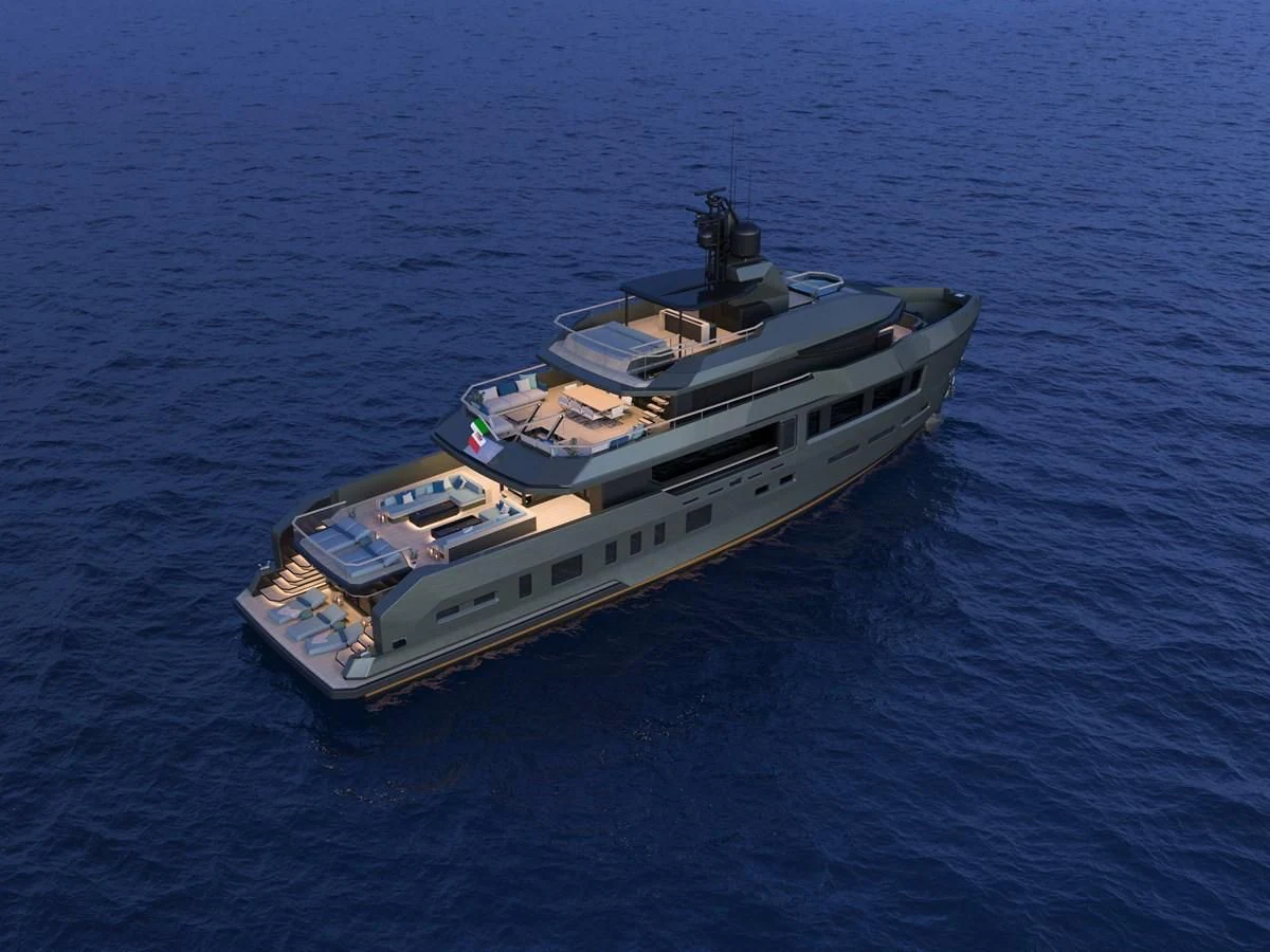 a boat in the water aboard FL38 Yacht for Sale