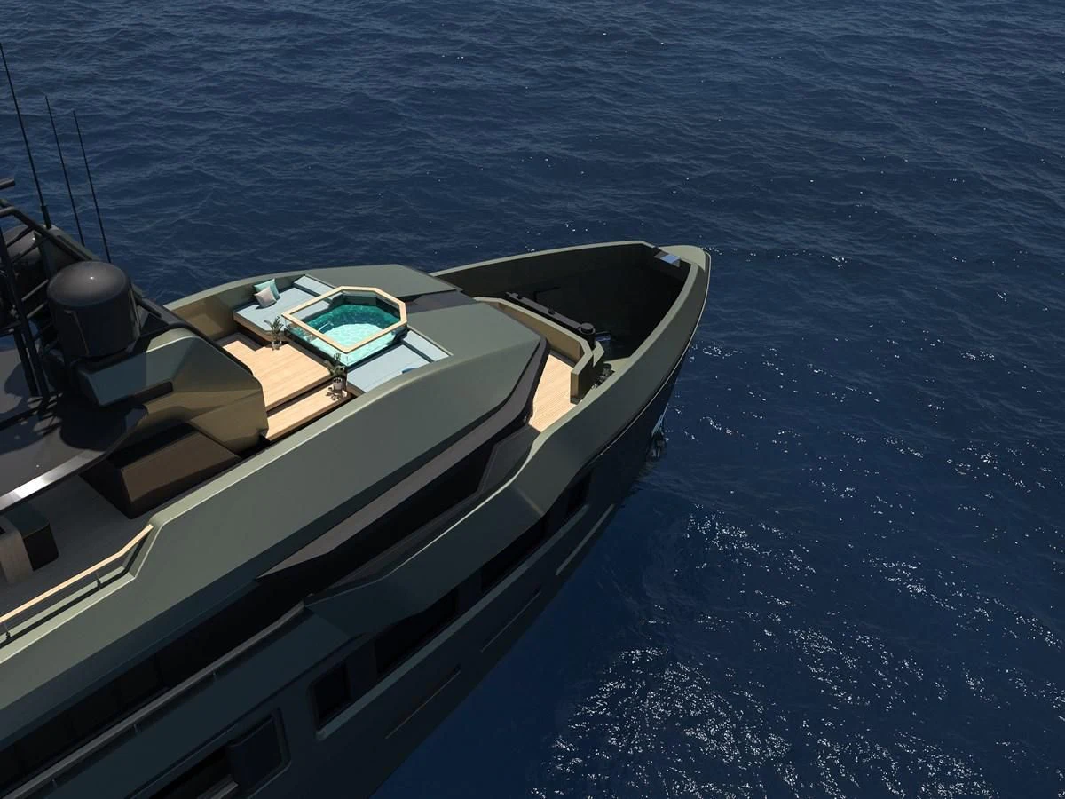 a boat on the water aboard FL38 Yacht for Sale