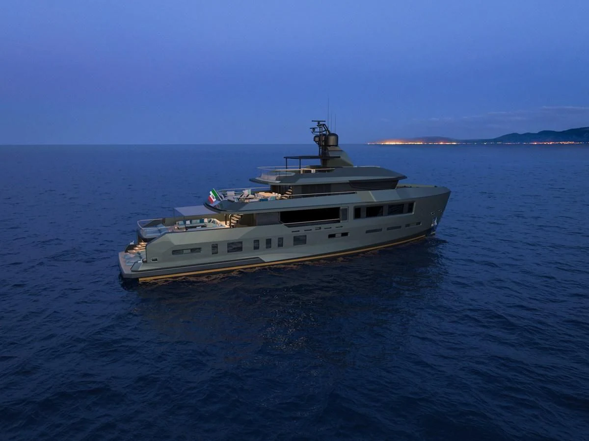 a boat in the water aboard FL38 Yacht for Sale