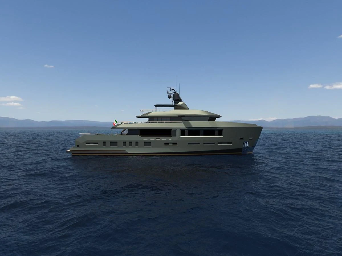 a boat in the water aboard FL38 Yacht for Sale
