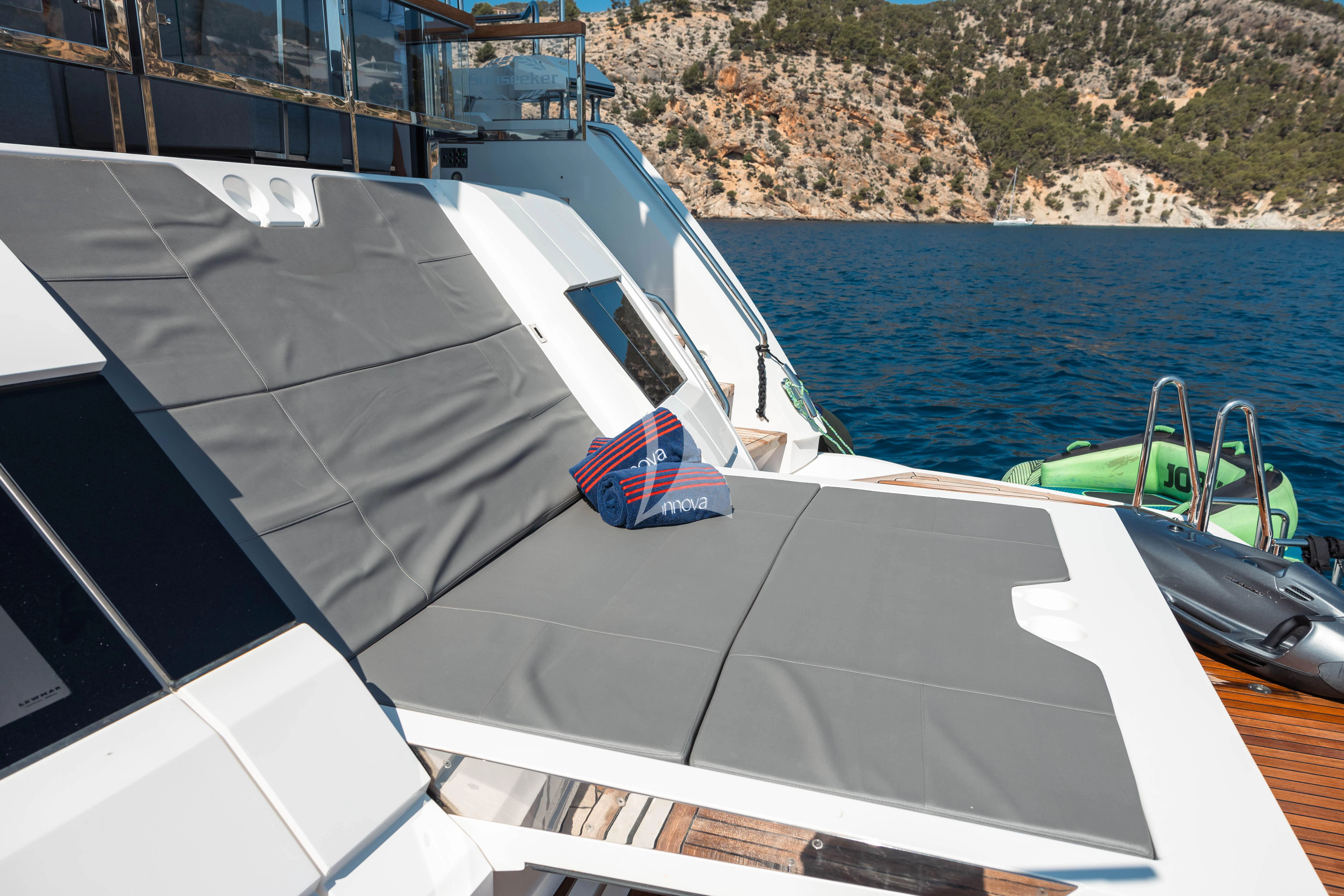 a boat on the water aboard MOONLIGHT Yacht for Sale