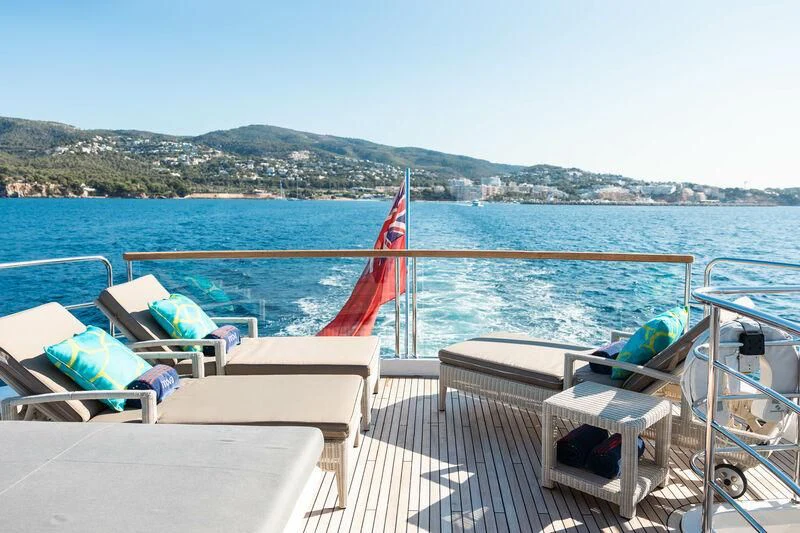 a boat on the water aboard MOONLIGHT Yacht for Sale